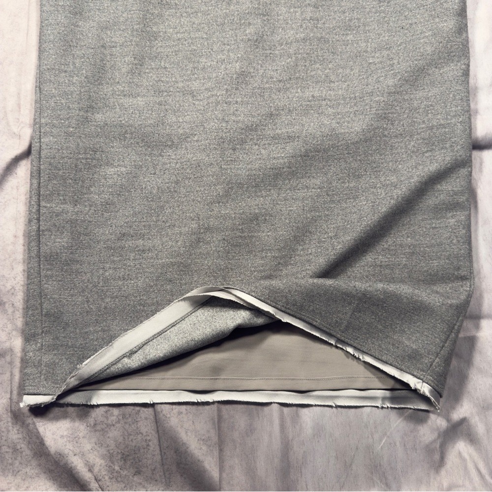 Blaque Label Small Grey Cap Sleeve Shift Dress with Pockets Heathered - Picture 6 of 11